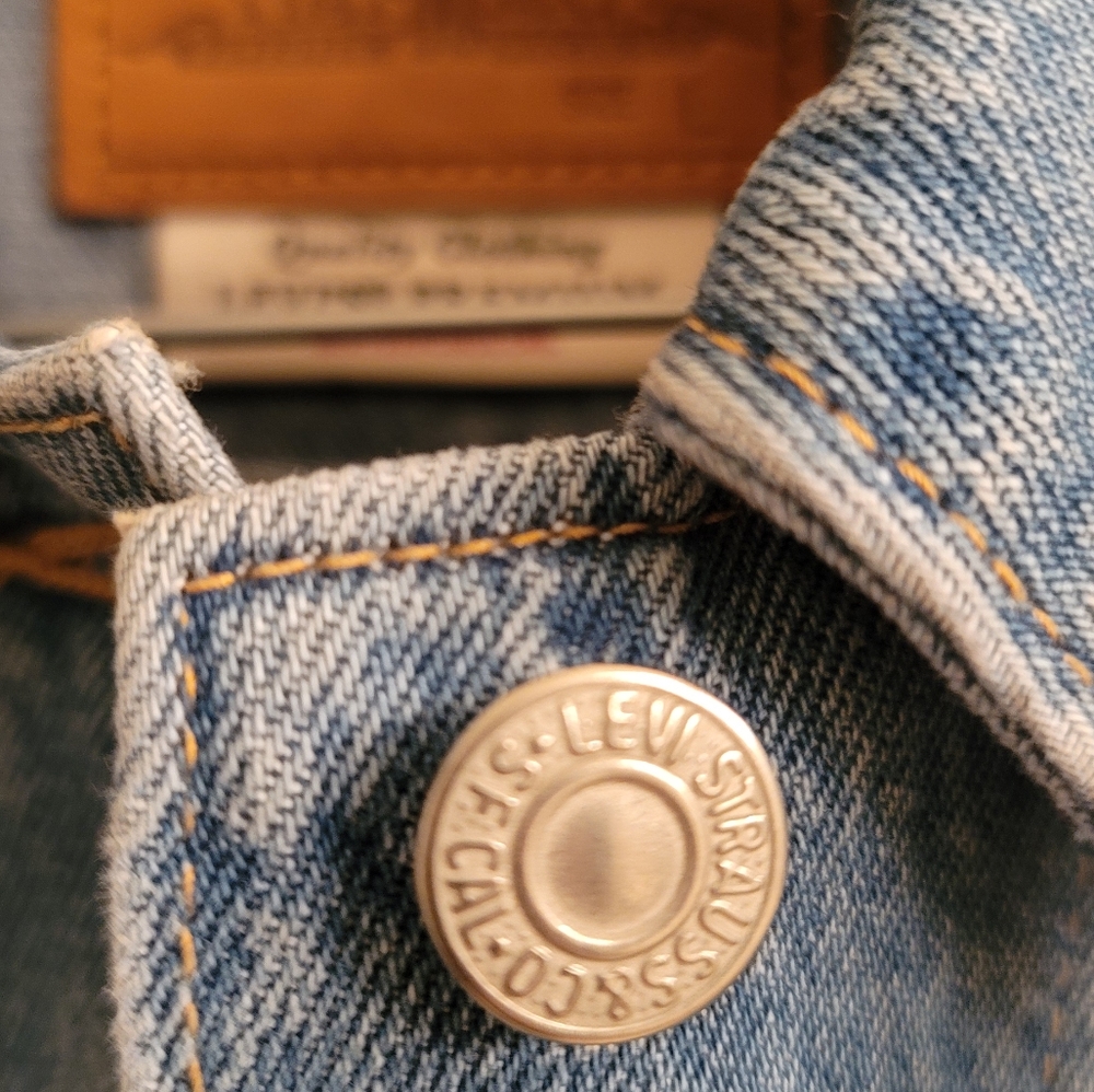 Levi Sequined Jean Jacket - image 4